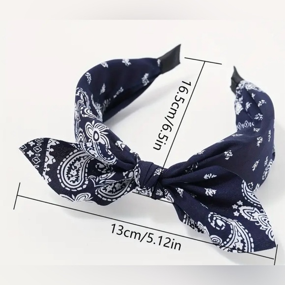 Paisley Print Headbands Set main image 5